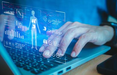 Image by Anton Nan_Got via Shutterstock. Personal health information on a computer. Image by Anton Nan_Got via Shutterstock.